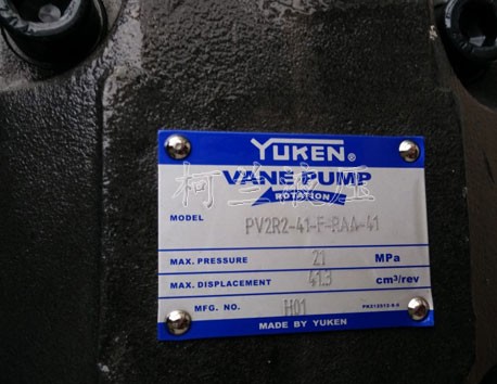 油研PV2R2-41-F-RAA-41叶片泵